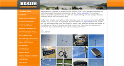 Desktop Screenshot of kg4jjh.com
